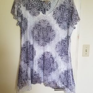 Short sleeve shirt (plus size)